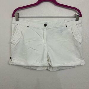 White H&M Shorts Size 8